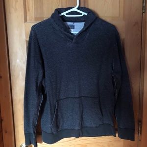 J Crew, Vintage Fleece Gray Pullover, Sz XL